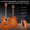 Best Choice Products Beginner Acoustic Electric Guitar Starter Set 41in w/ Wood Cutaway Design, Gig Bag